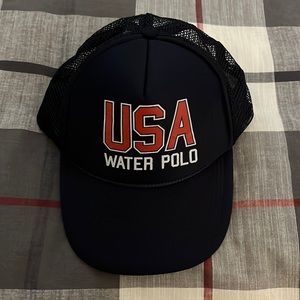 USA water polo trucker hat